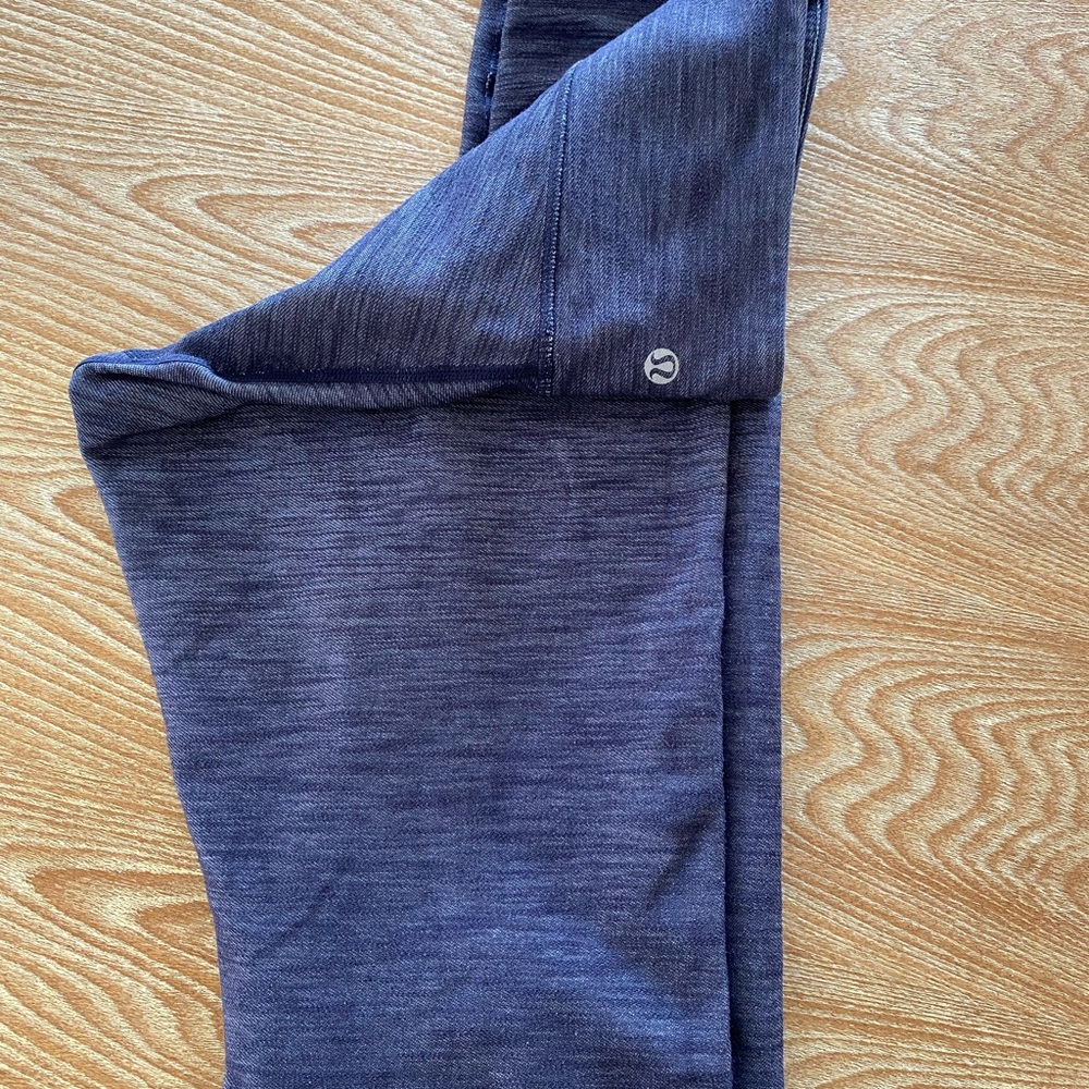 Lululemon denim style wonder under leggings